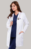 Virusflex Pure White Female Lab coat